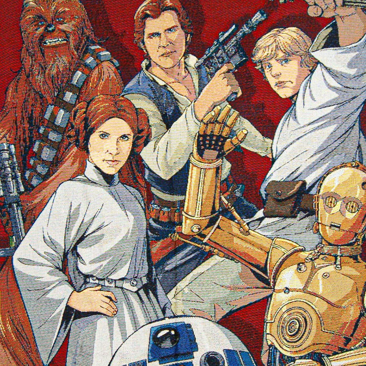 Plaid Star Wars Forces Rebelles tissé 48 x 60 Inches – Image 3