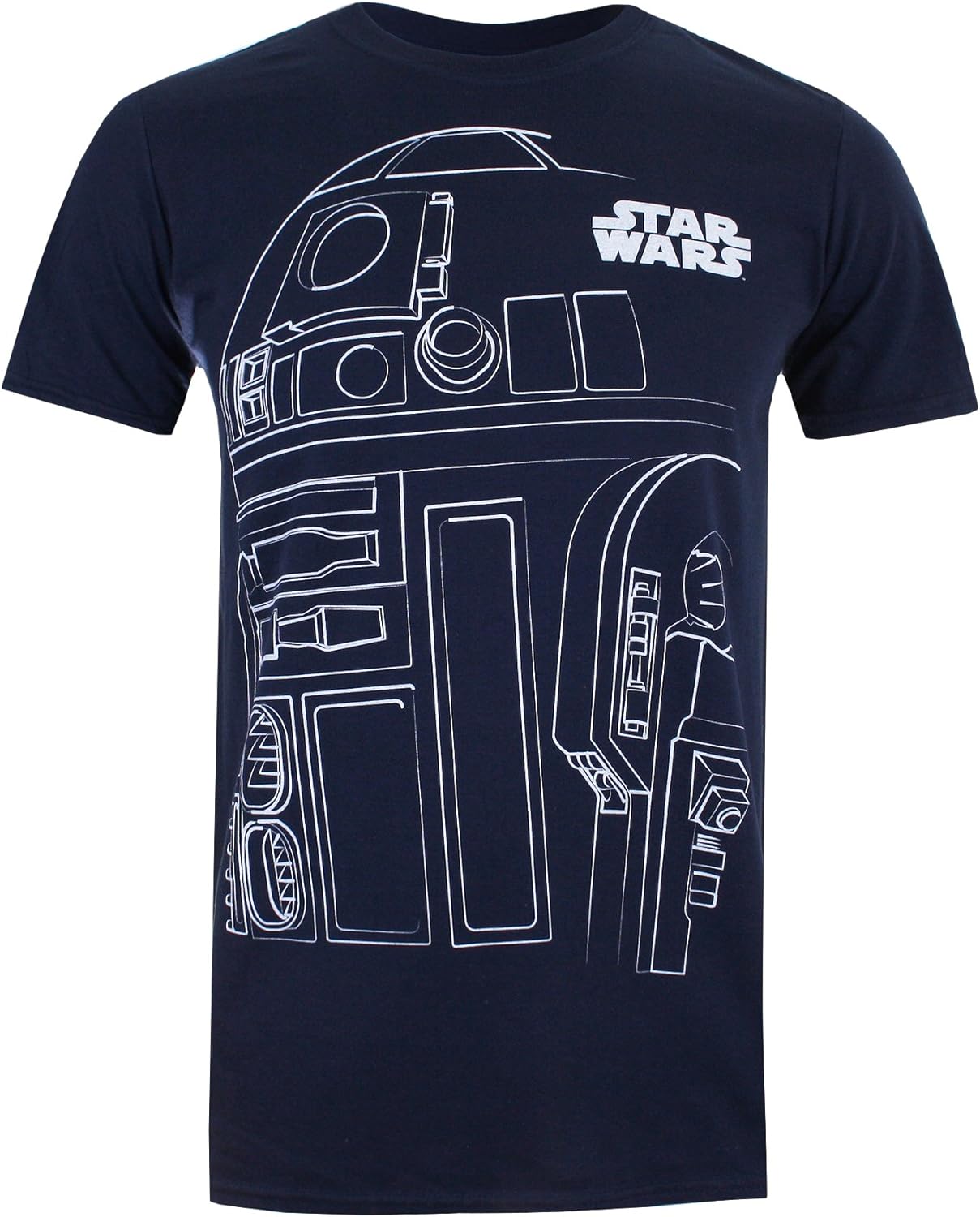 T-shirt Star Wars R2D2 Outline pour homme – Image 2