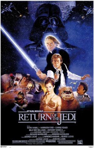 Poster mural Star Wars Le Retour du Jedi 61 x 91,5 cm