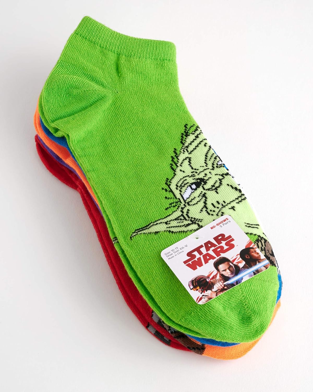 Star Wars homme, lot de 5 paires de chaussettes invisibles classiques – Image 2