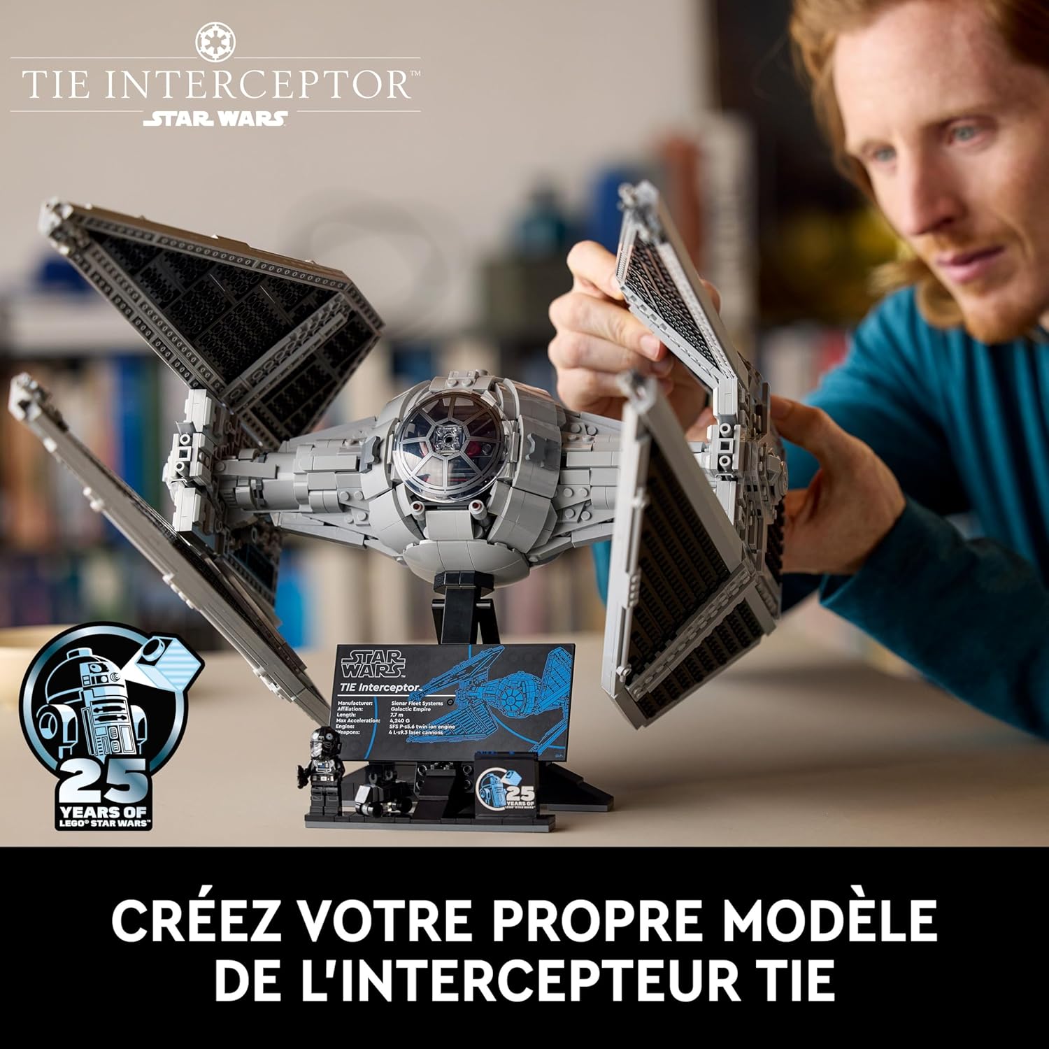 LEGO Star Wars Intercepteur TIE UCS pour adultes 75382 – Image 2
