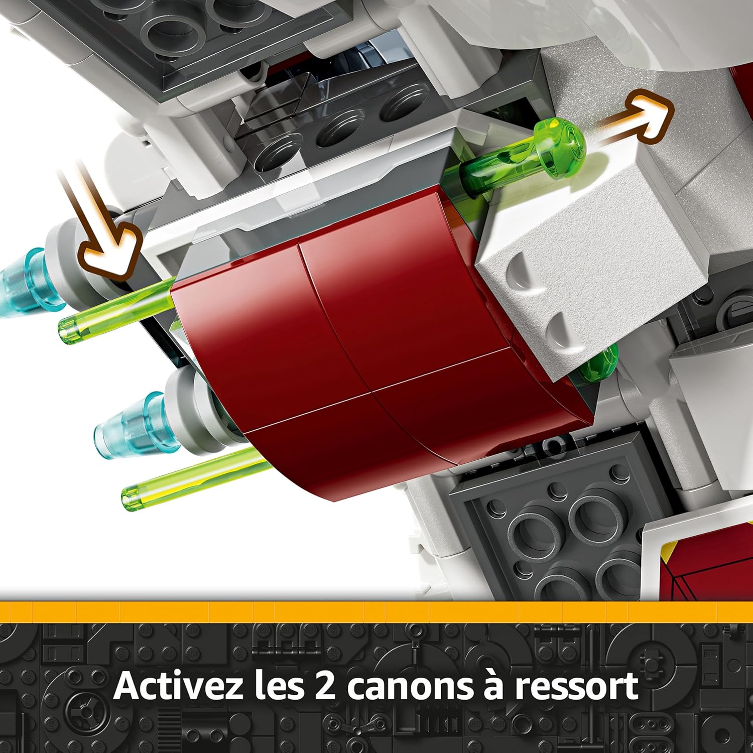 LEGO Star Wars 75401 Jedi Interceptor d’Ahsoka avec R7-A7 et Skywalker – Image 4