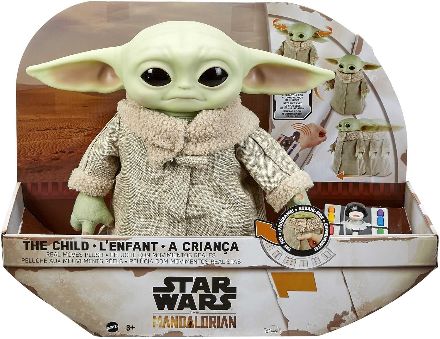 Star Wars Le Mandalorien L’Enfant peluche animée radiocommandée – Image 6