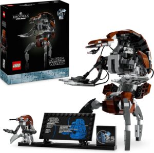 LEGO Star Wars Droïdeka à exposer, set créatif 75381