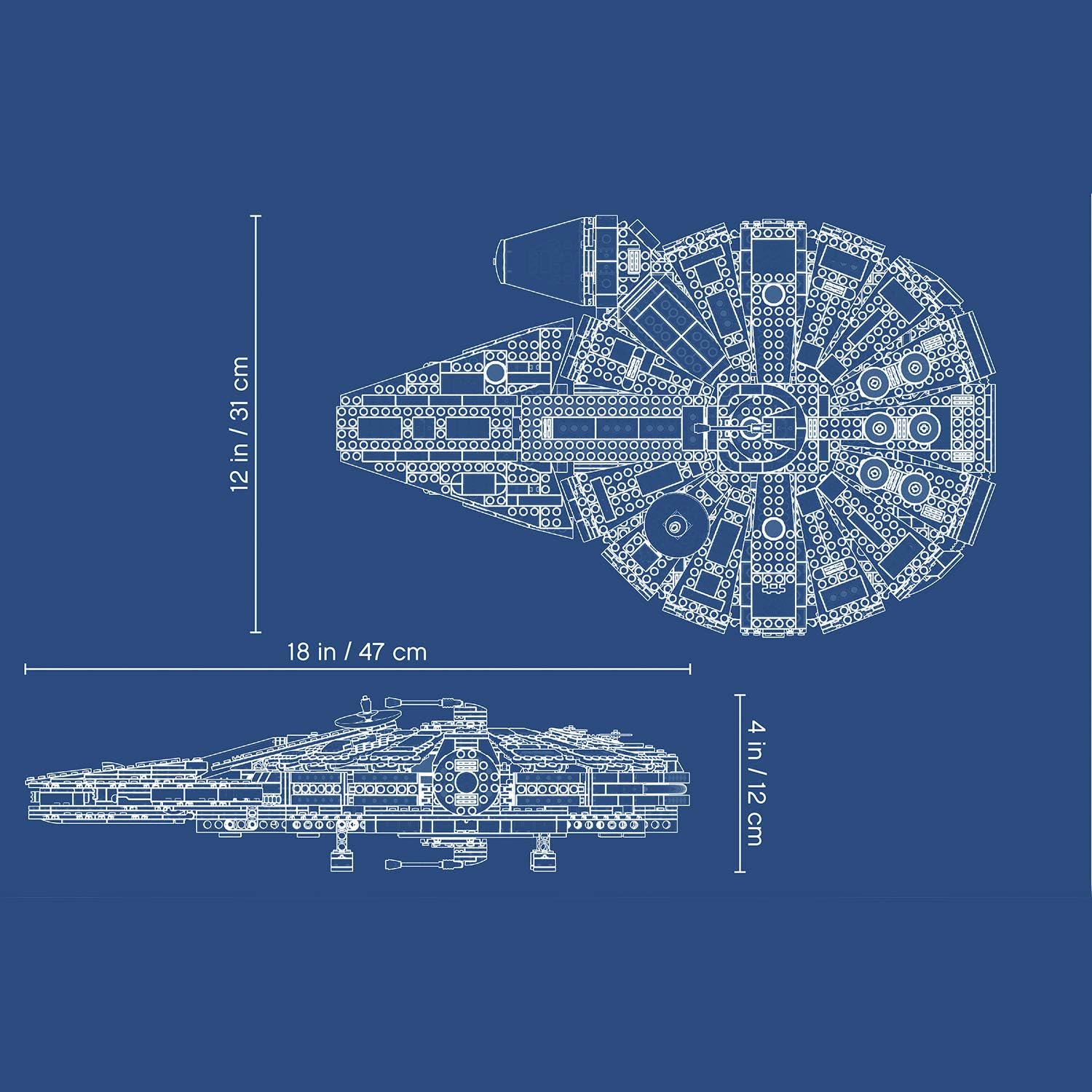 LEGO Star Wars 75212 Faucon Millenium, version Raid de Kessel – Image 3