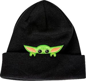 Bonnet noir Star Wars The Mandalorian The Child