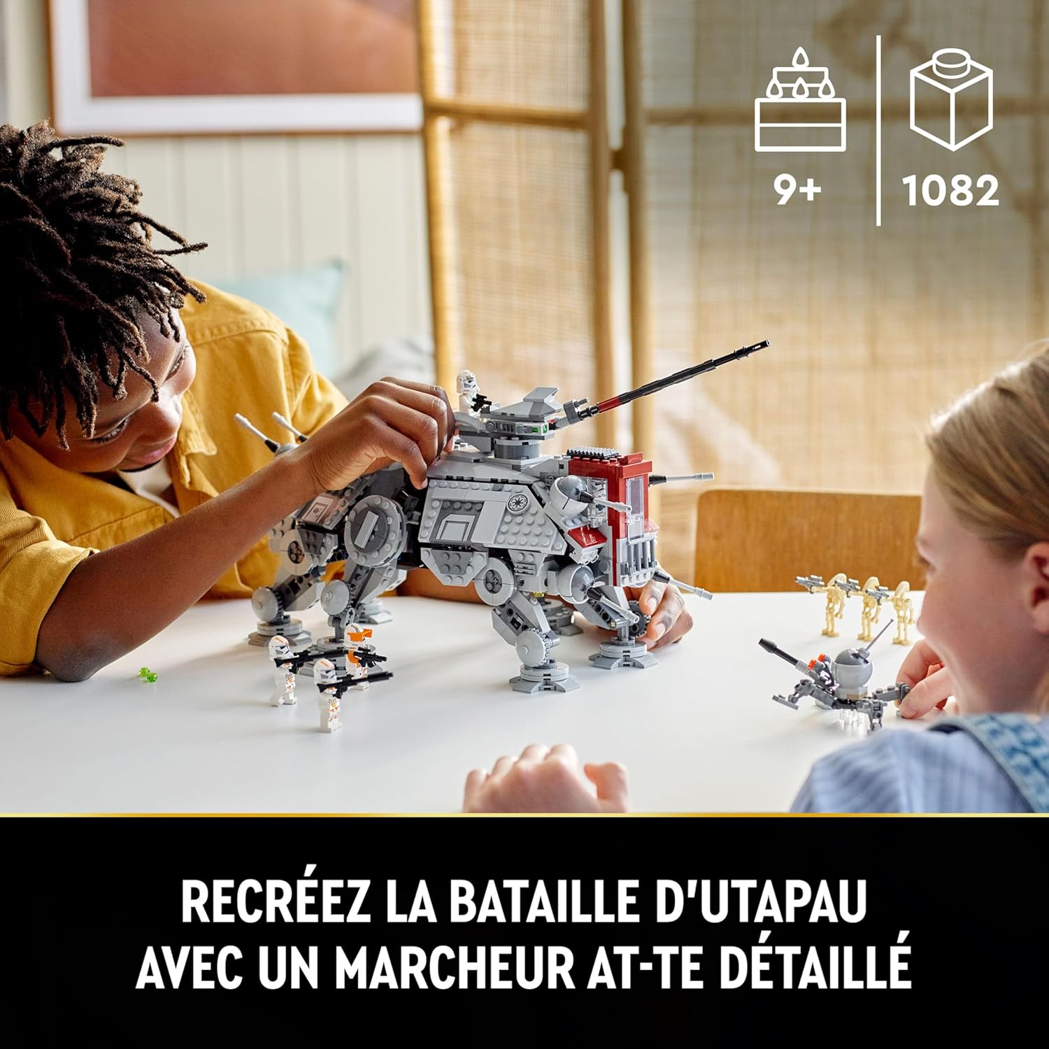 LEGO Star Wars AT-TE 75337 avec Clone Trooper du 212e – Image 2