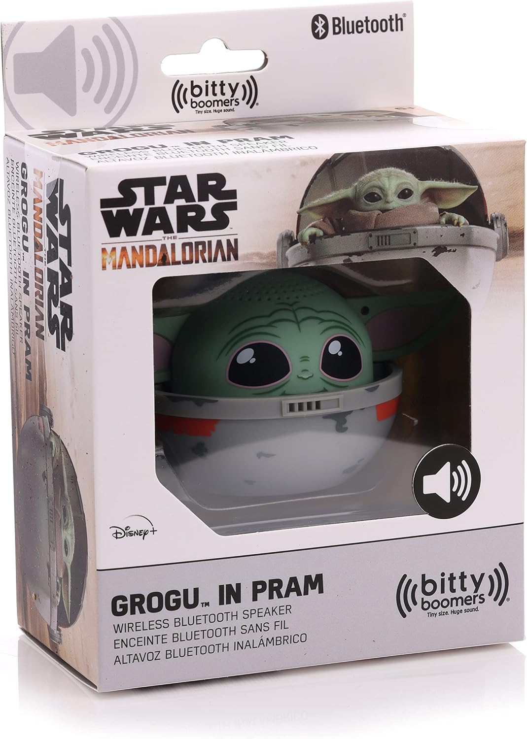 Mini enceinte Bluetooth 5 Star Wars The Mandalorian, Grogu in Landau Bitty Boomers – Image 4