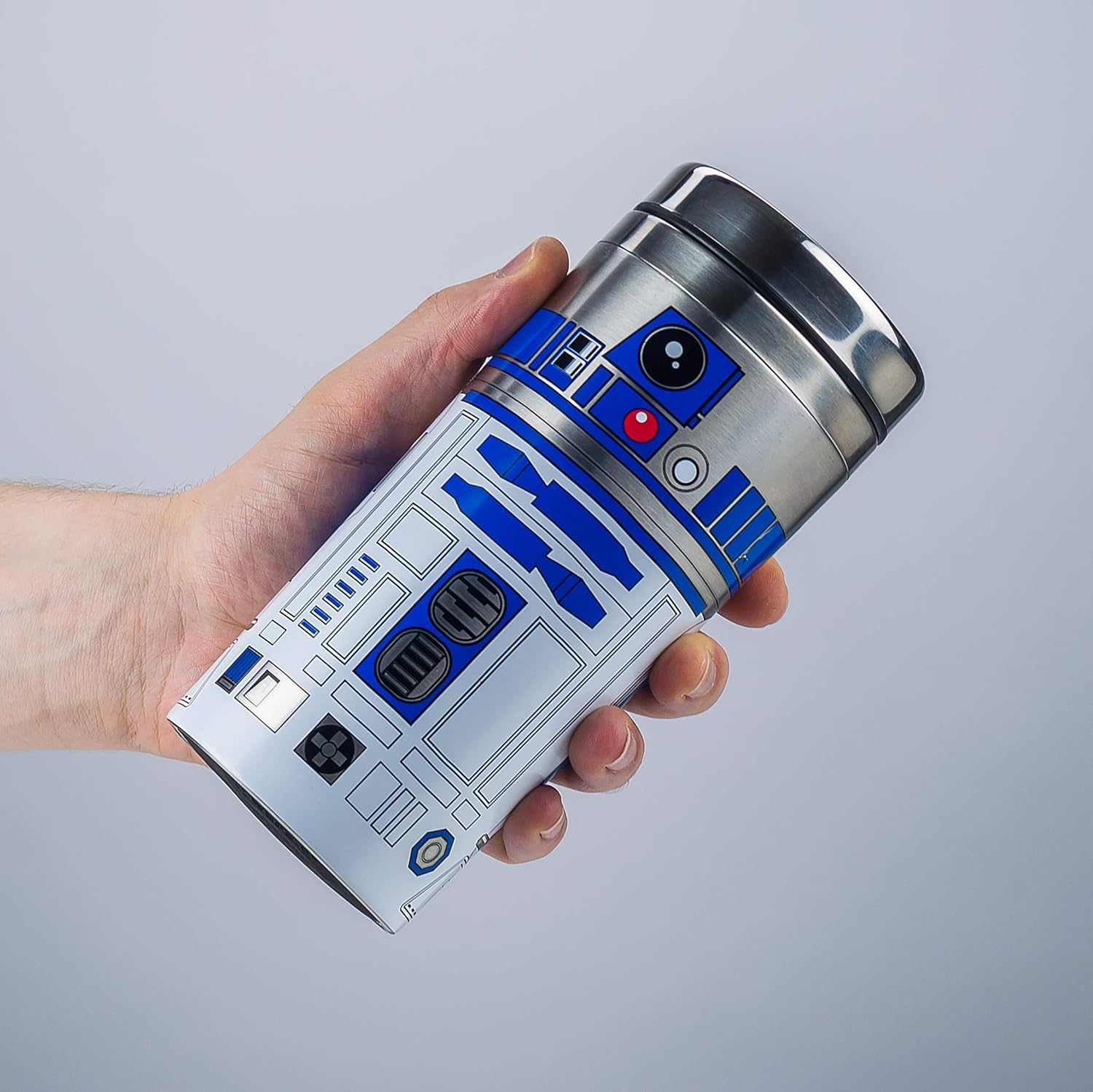 Mug de voyage Star Wars R2-D2 en acier inoxydable 450 ml – Image 2