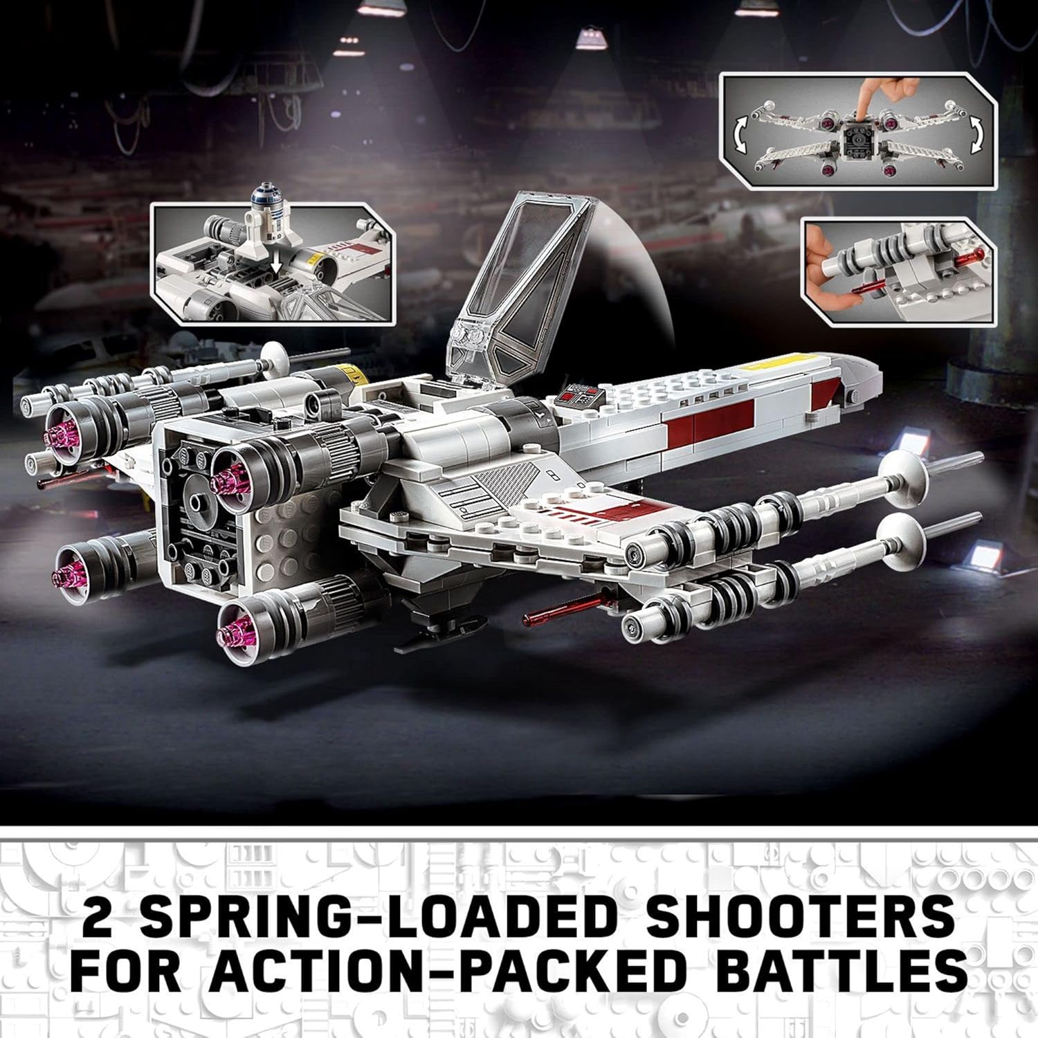 LEGO Star Wars X-Wing de Luke Skywalker 75301 avec 474 pieces – Image 4