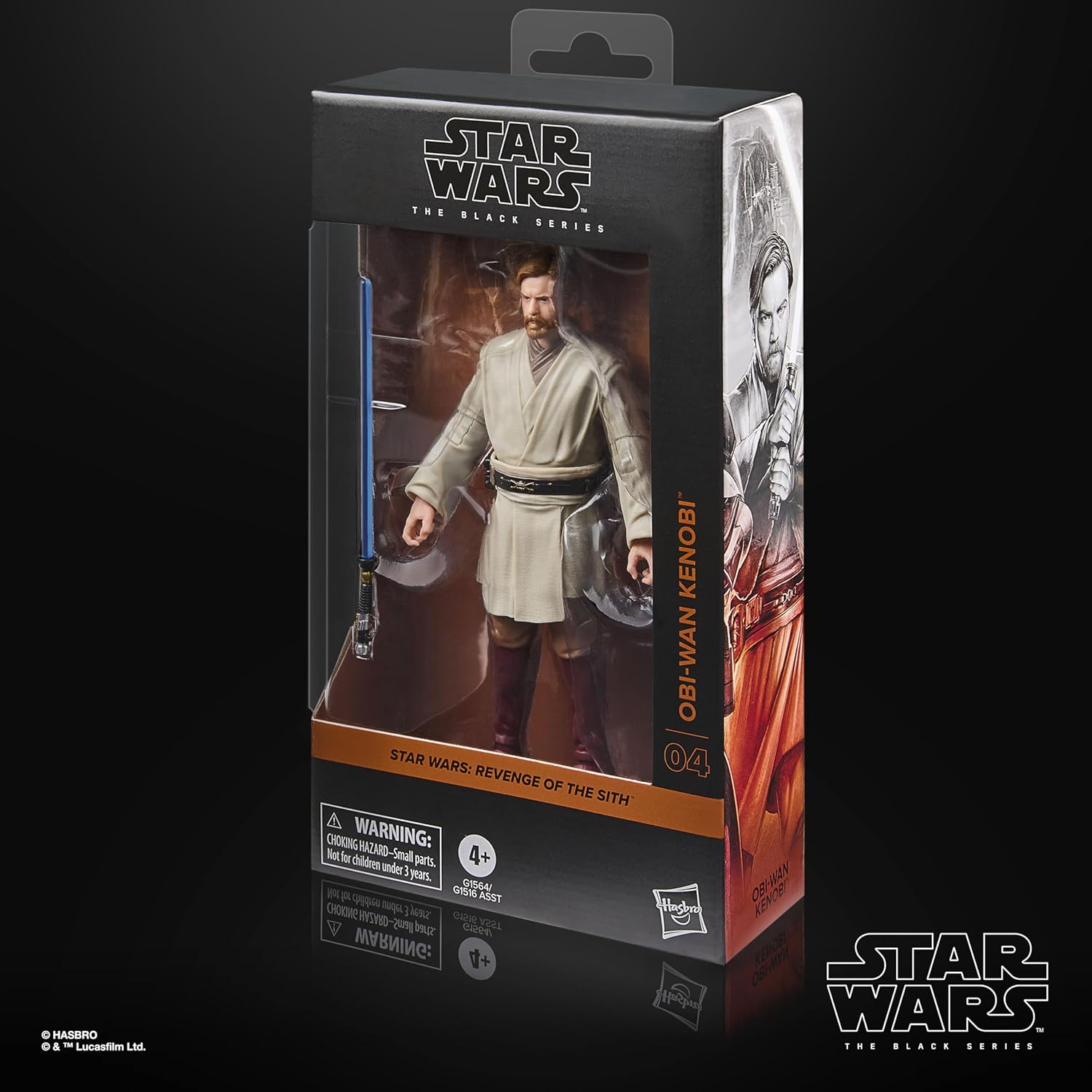 Figurine Obi-Wan Kenobi Star Wars The Black Series 15 cm, La Revanche des Sith – Image 2