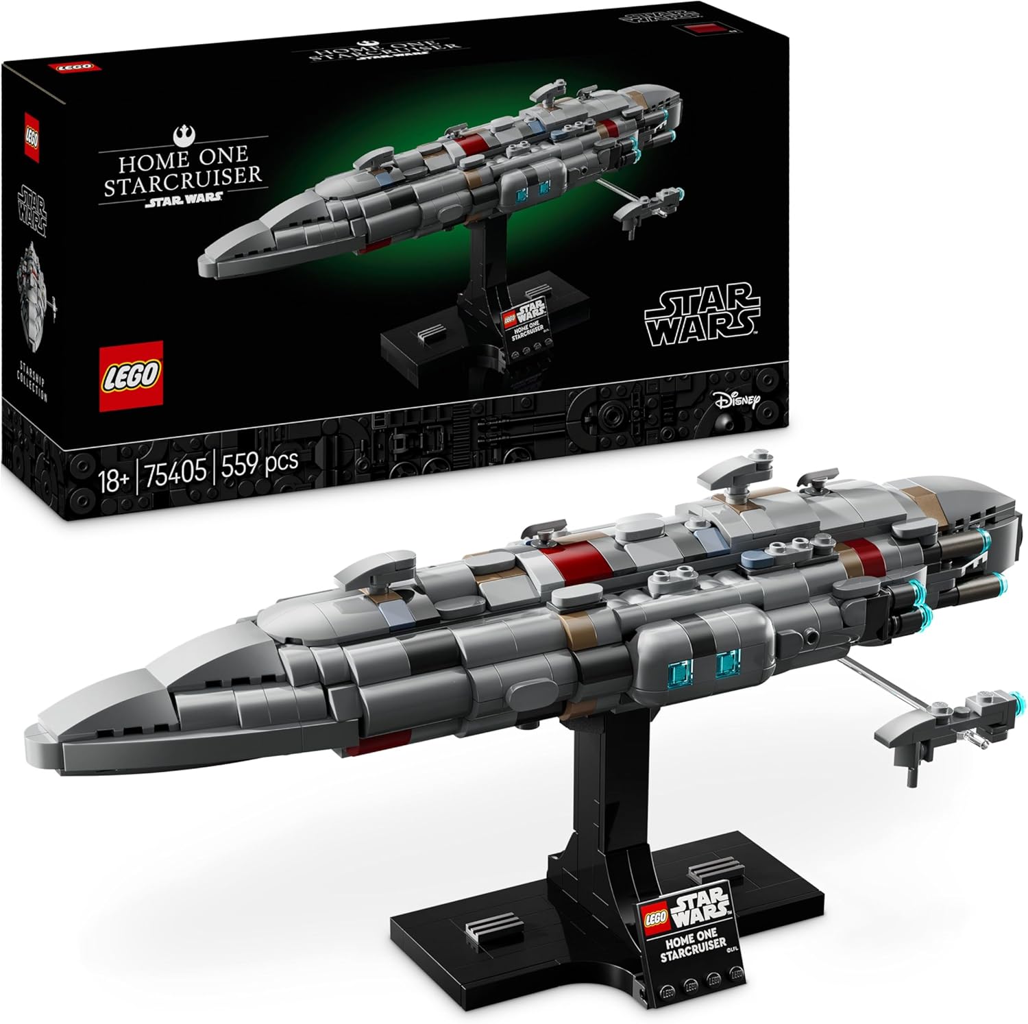 LEGO Star Wars Home One 75405 avec frégate médicale Nebulon-B