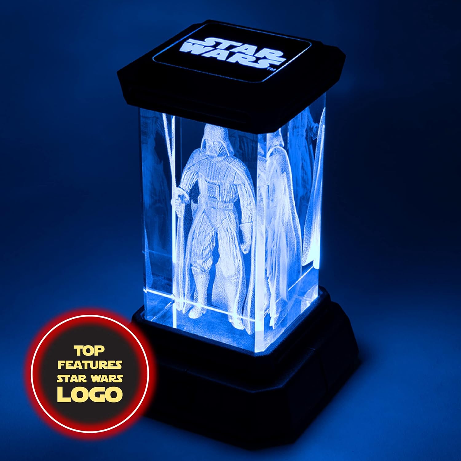Lampe holographique LED Star Wars Dark Vador, esprit Anakin Skywalker – Image 5