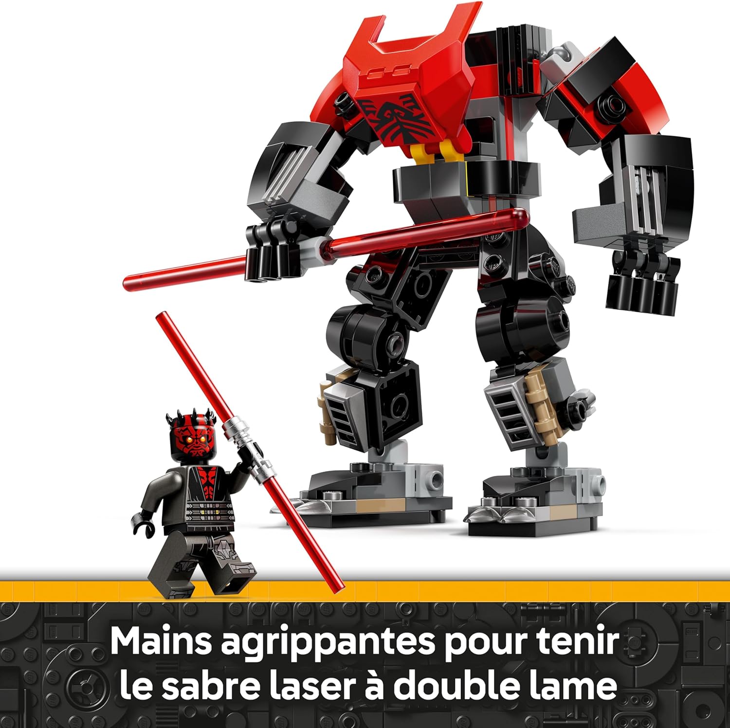LEGO Star Wars 75411 Robot Dark Maul avec minifigurine – Image 3