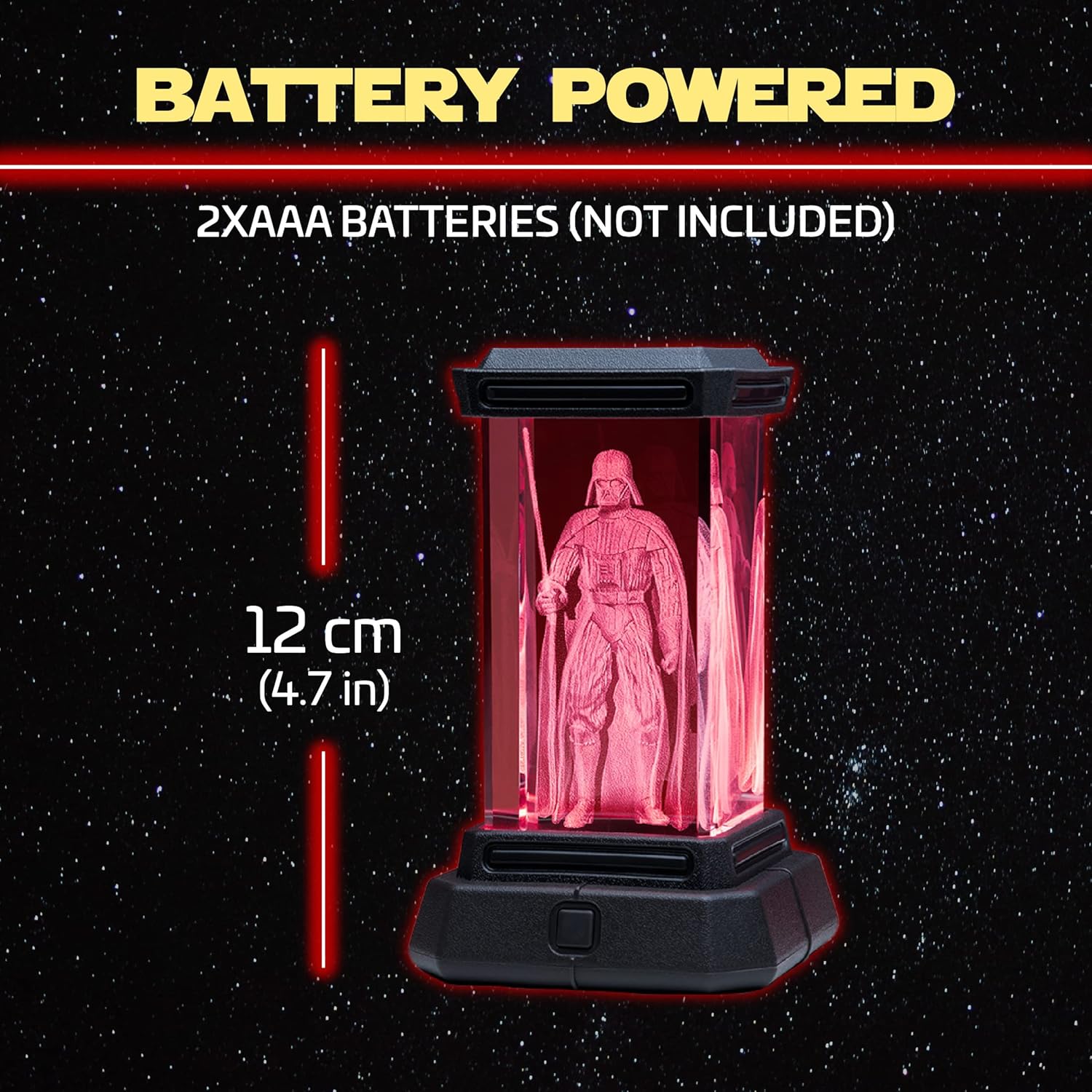 Lampe holographique LED Star Wars Dark Vador, esprit Anakin Skywalker – Image 4