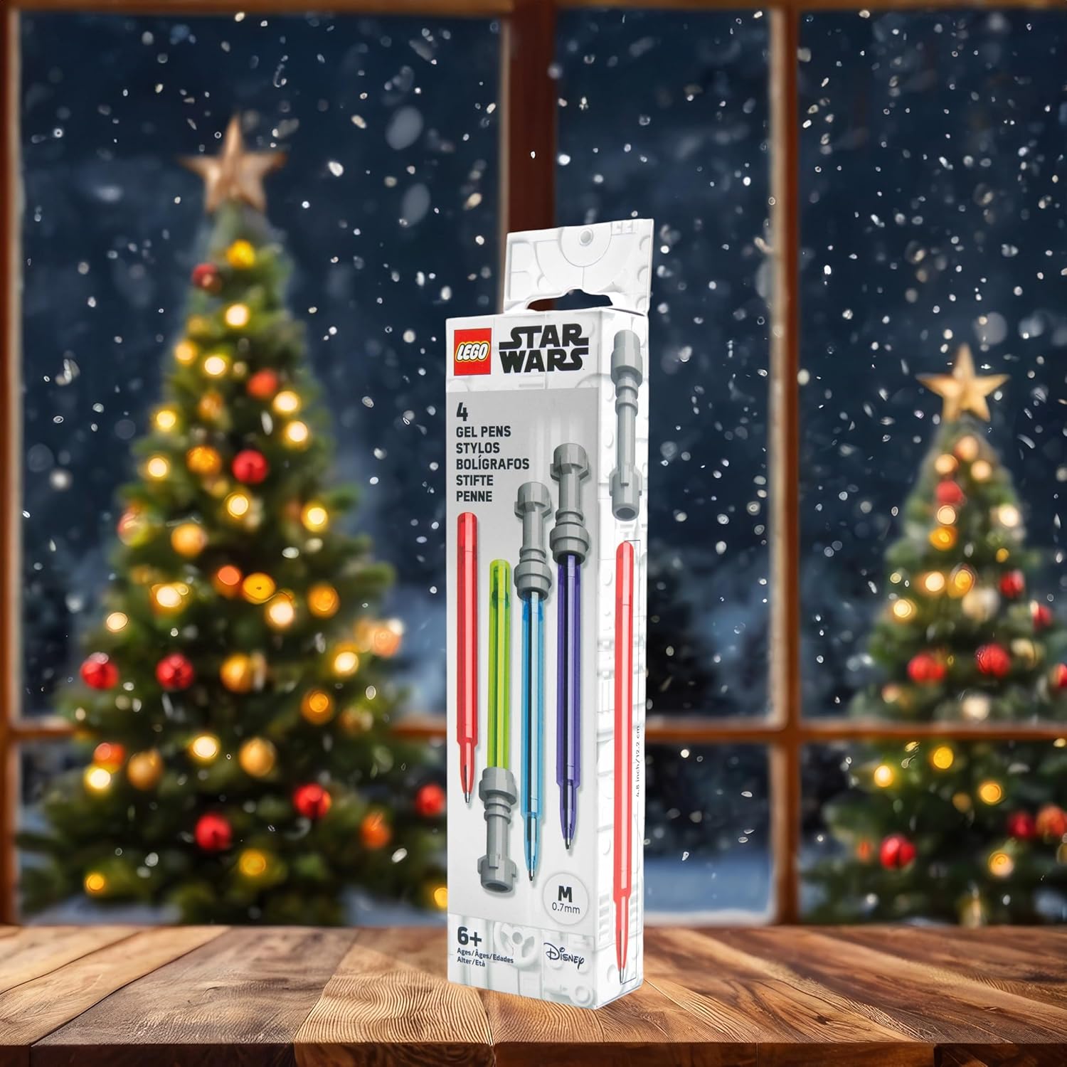 Set de stylos gel sabre laser LEGO Star Wars, lot de 4 – Image 3