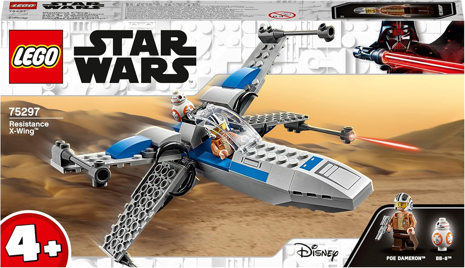 LEGO Star Wars TM X-Wing de la Résistance avec Poe Dameron 75297 – Image 5