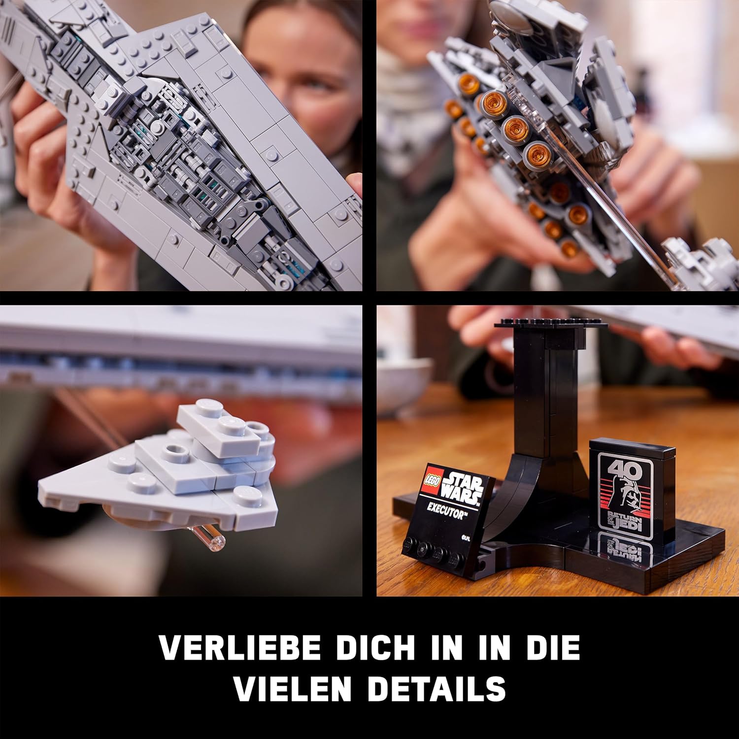 LEGO Star Wars 75356 Executor, Super Star Destroyer impérial avec tuile imprimée – Image 5