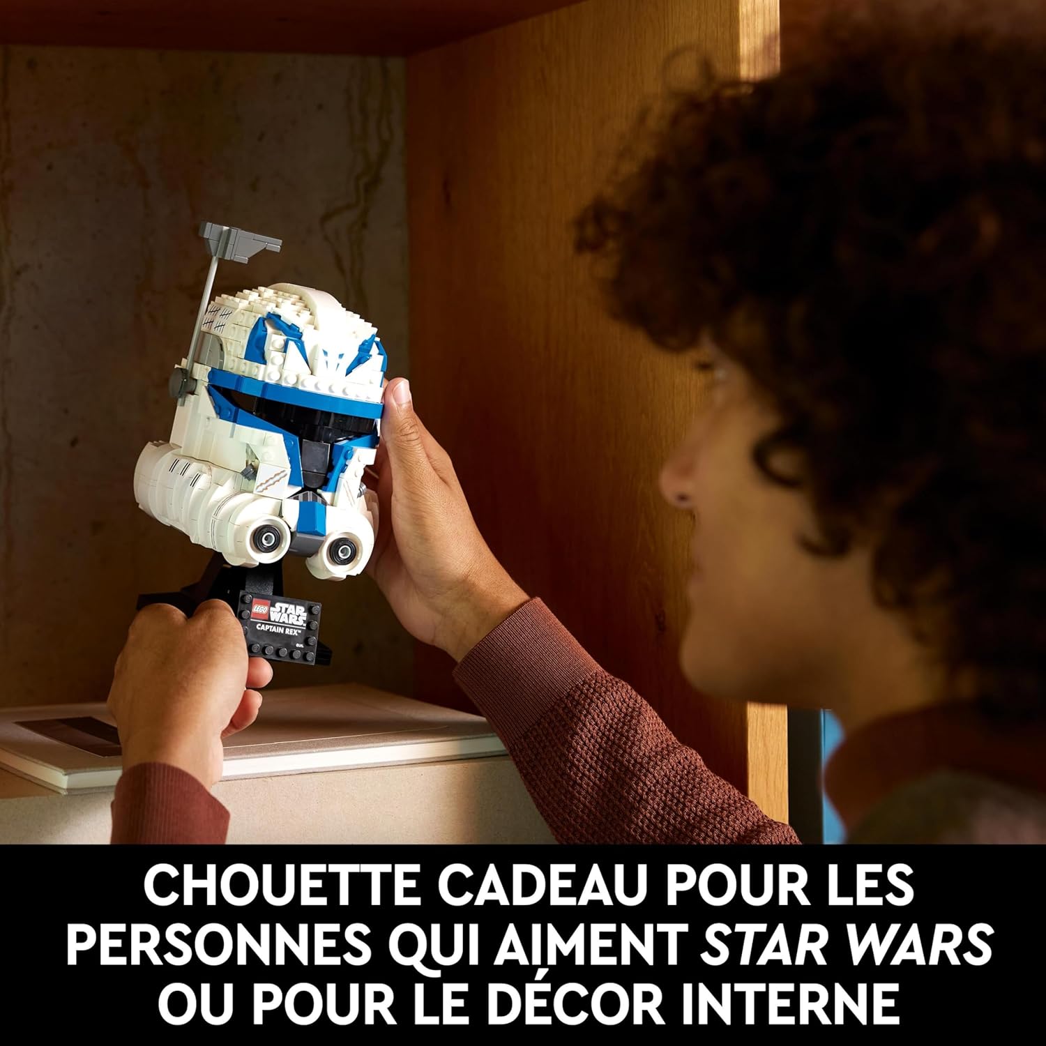 Casque LEGO Star Wars 75349 du Capitaine Rex, légion 501 – Image 6
