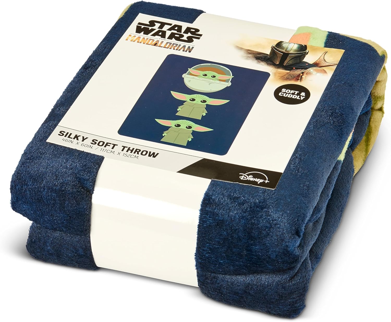 Couverture Star Wars The Mandalorian Expressions toucher soie 117 x 152,4 cm – Image 3