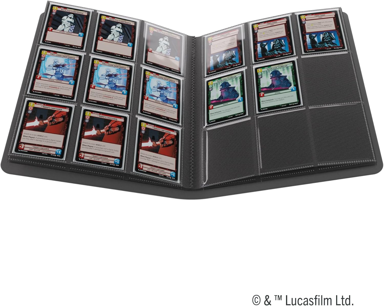 Album Star Wars X-Wing/Tie Fighter 18 pochettes pour 360 cartes – Image 5