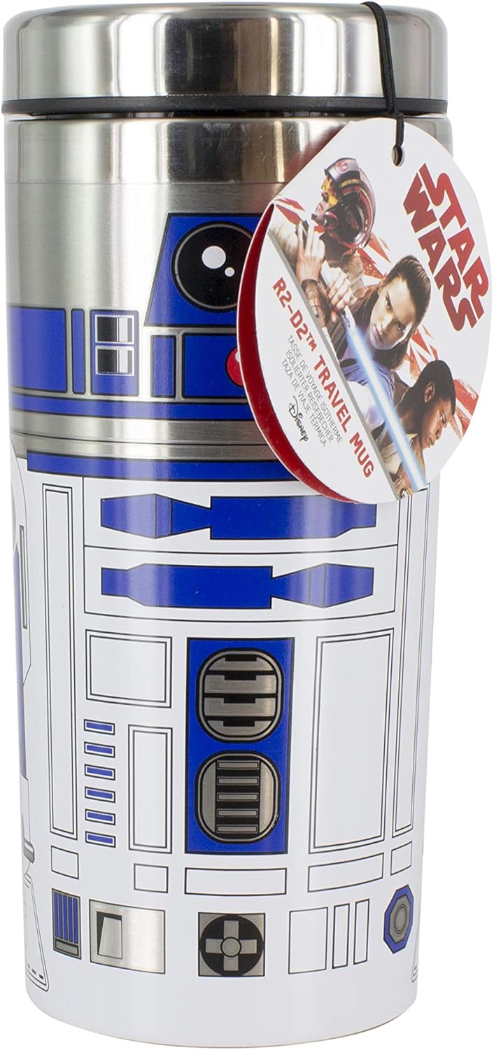 Mug de voyage Star Wars R2-D2 en acier inoxydable 450 ml – Image 4