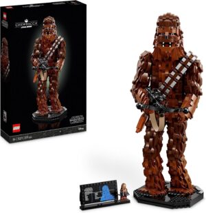Chewbacca LEGO Star Wars 75371 avec arbalète et plaque