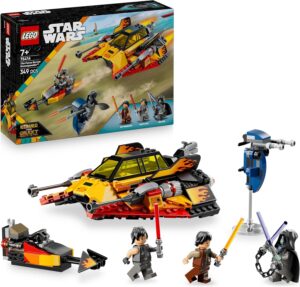 LEGO Star Wars 75414 Le Snowspeeder en flammes avec 3 minifigurines