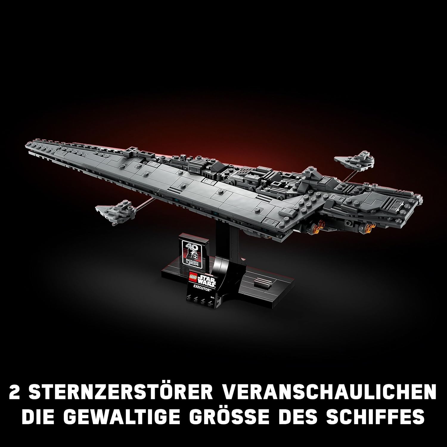 LEGO Star Wars 75356 Executor, Super Star Destroyer impérial avec tuile imprimée – Image 3