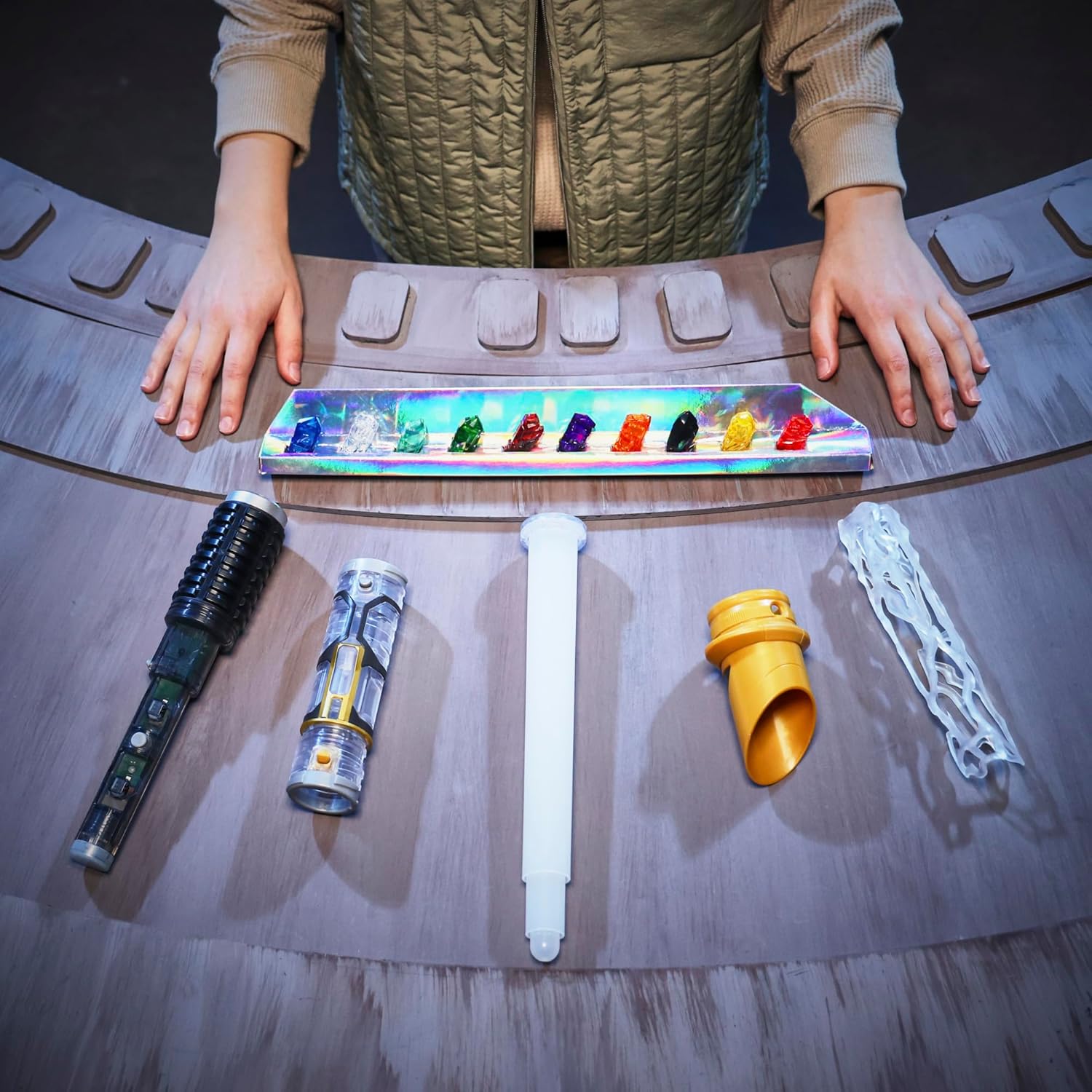 Sabre laser Star Wars à Cristal Kyber avec 10 cristaux – Image 2