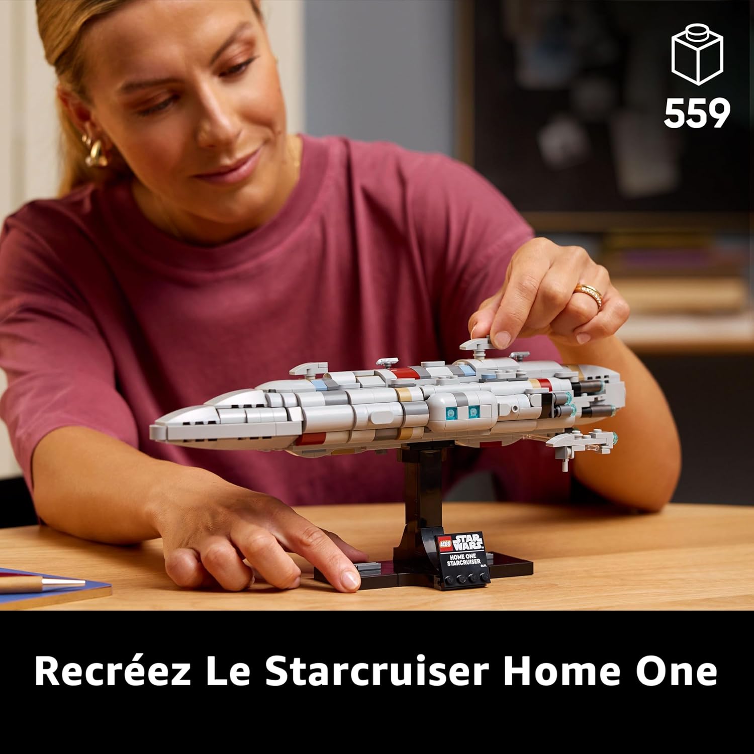 LEGO Star Wars Home One 75405 avec frégate médicale Nebulon-B – Image 2