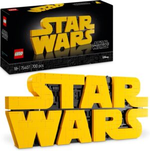 LEGO Star Wars logo en briques à construire 75407