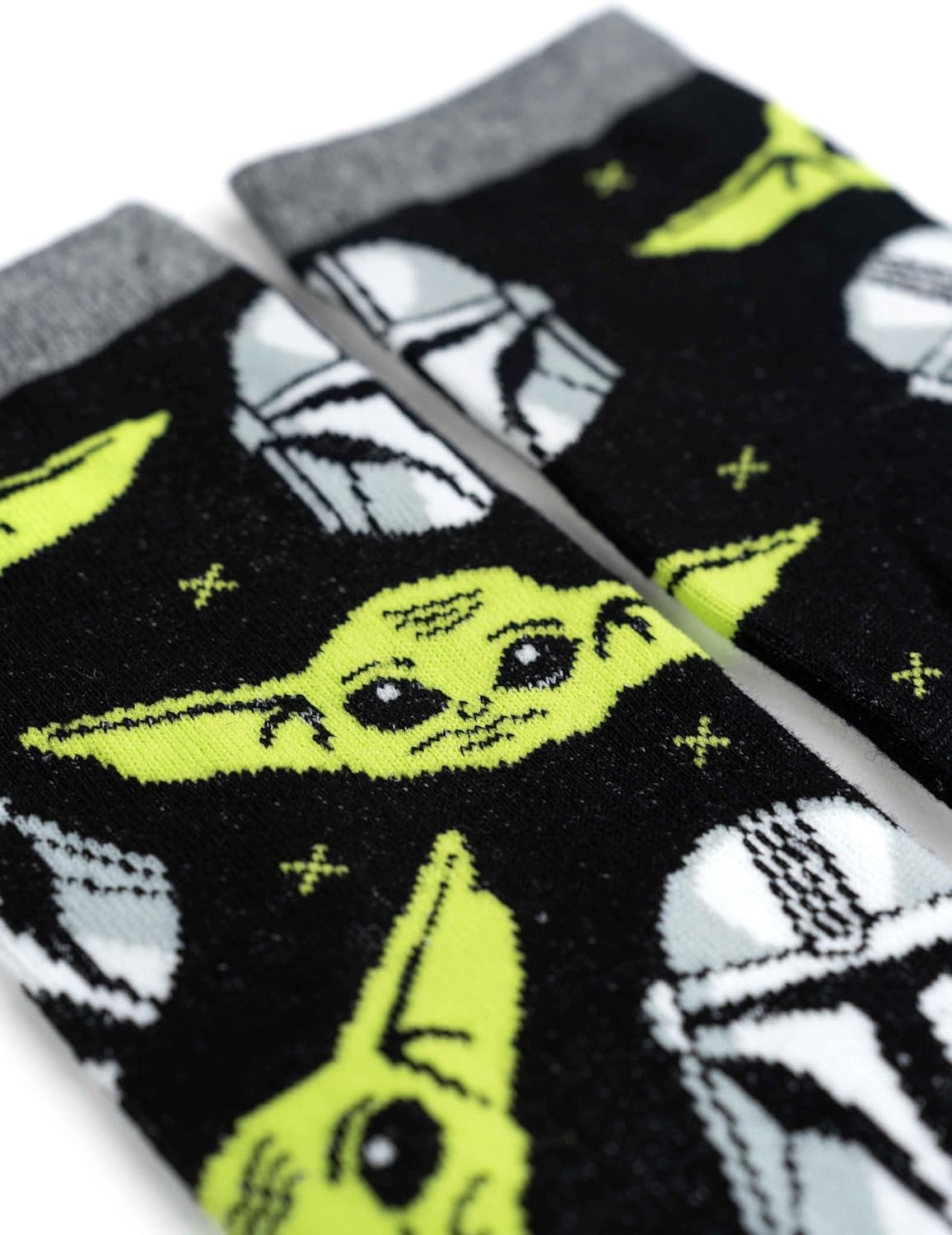 Chaussettes Star Wars The Mandalorian lot de 5 avec Grogu et Stormtrooper 40-45 – Image 7