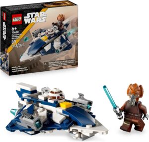 Plo Koon LEGO Star Wars Microfighter 75400 avec 2 fusils à tenons