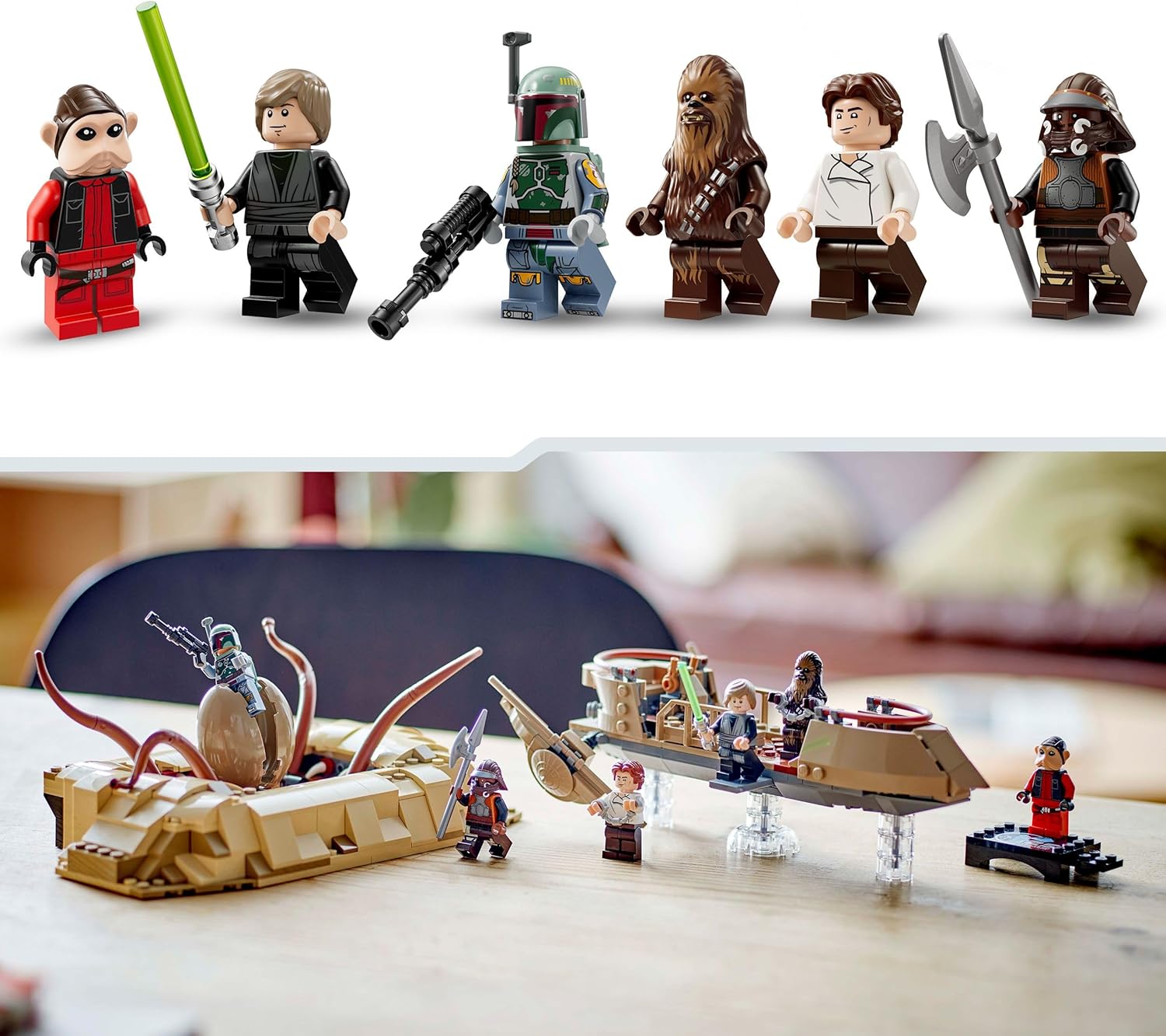LEGO Star Wars 75396 Esquif du désert, fosse du Sarlacc et Boba Fett – Image 5