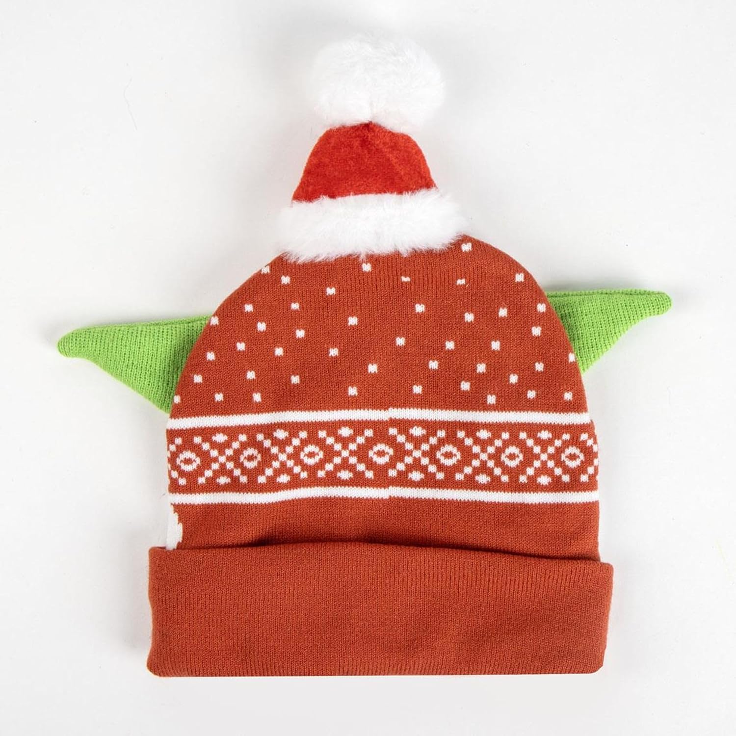 Bonnet The Mandalorian en tissu tricoté doux, taille unique enfant – Image 2