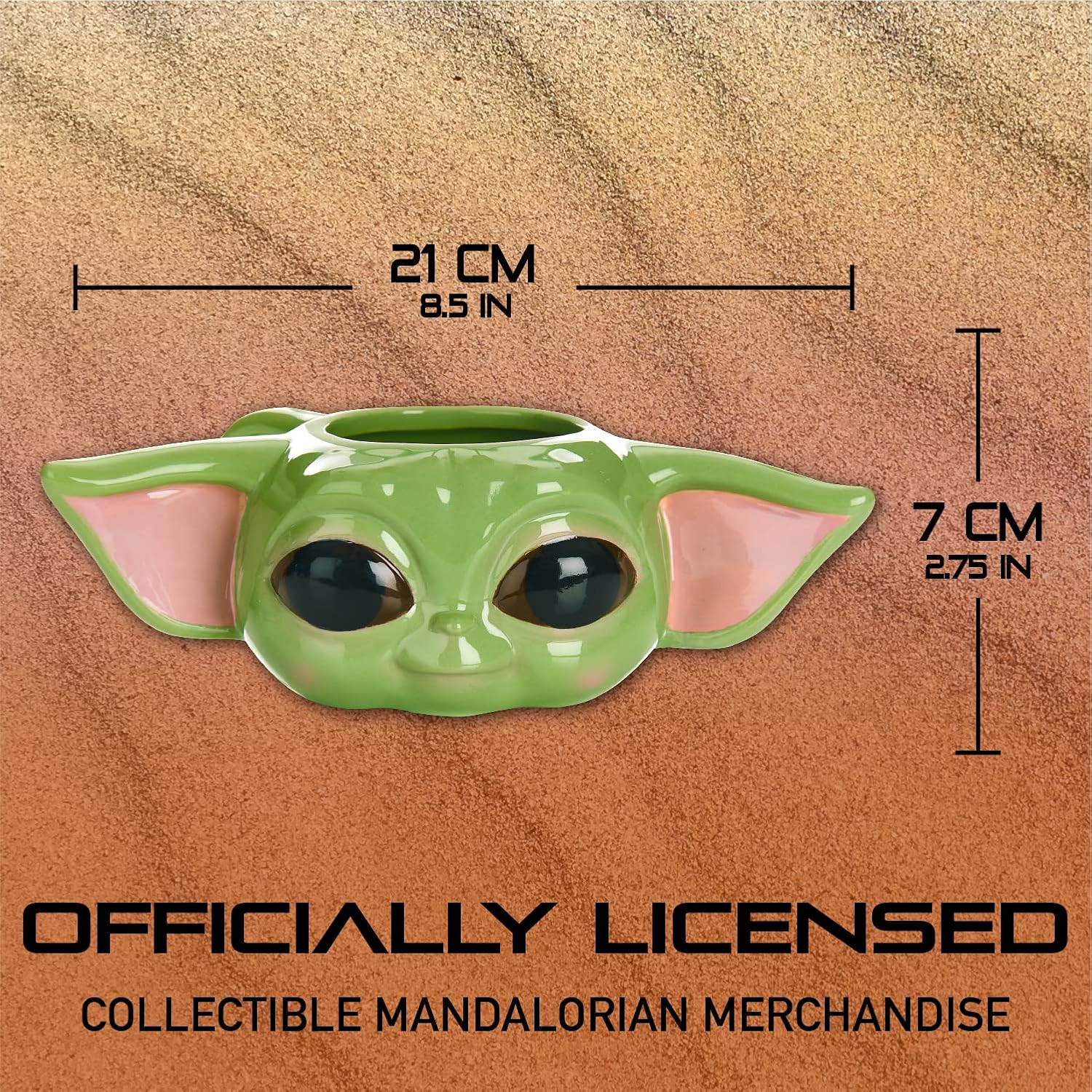 Mug Star Wars Grogu The Mandalorian en porcelaine 300 – Image 5