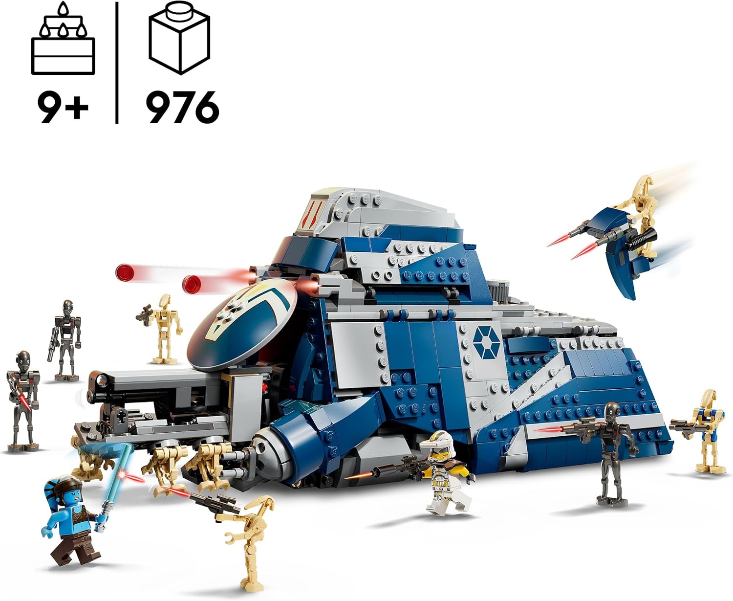 LEGO Star Wars MTT des Séparatistes de Felucia avec Aayla Secura 75435 – Image 2