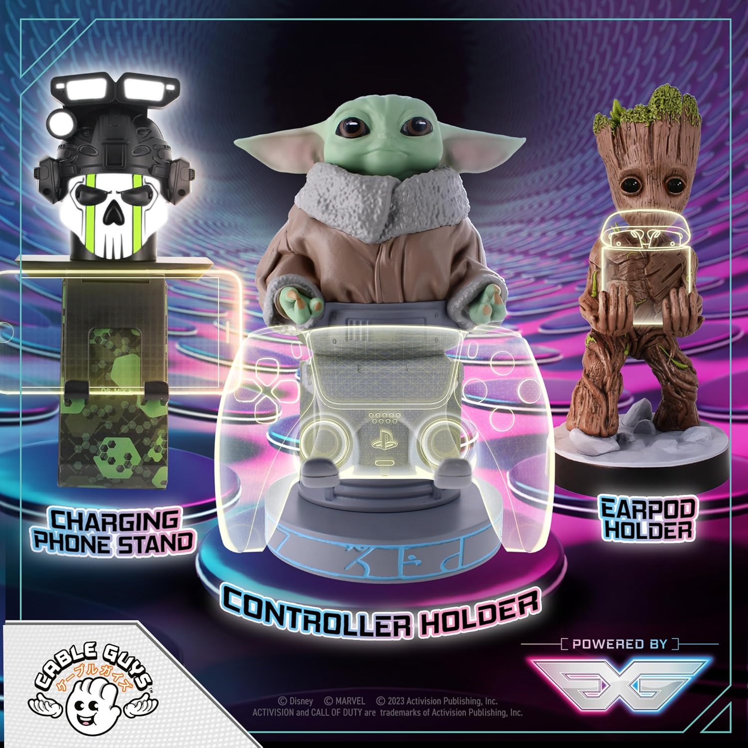 Cable Guy Grogu 20 cm Star Wars The Mandalorian pour manettes et smartphone – Image 7