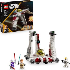 Chasseur V-19 Torrent LEGO Star Wars The Clone Wars avec Obi-Wan Kenobi et Asajj Ventress