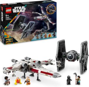 LEGO Star Wars 75393, 2 vaisseaux à combiner avec 4 minifigurines