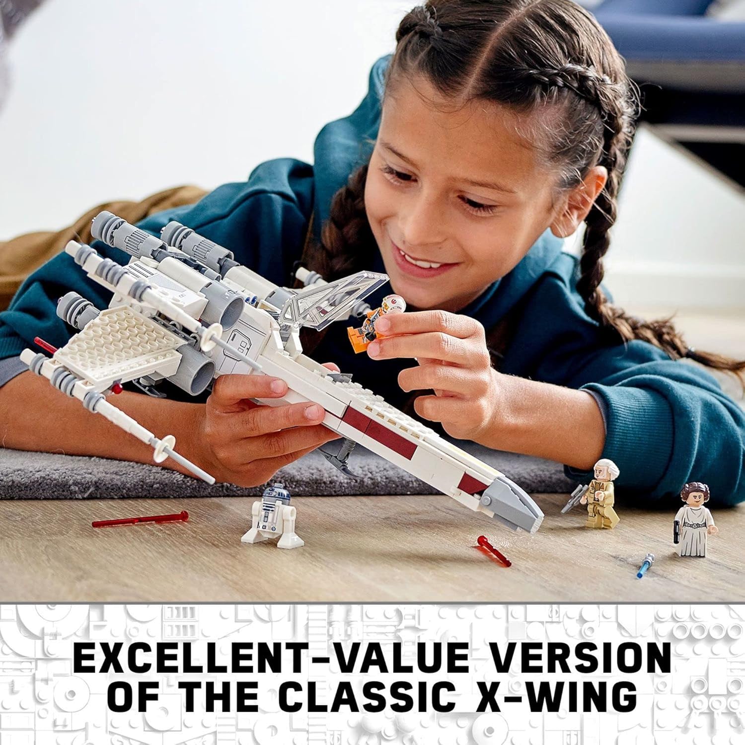 LEGO Star Wars X-Wing de Luke Skywalker 75301 avec 474 pieces – Image 2