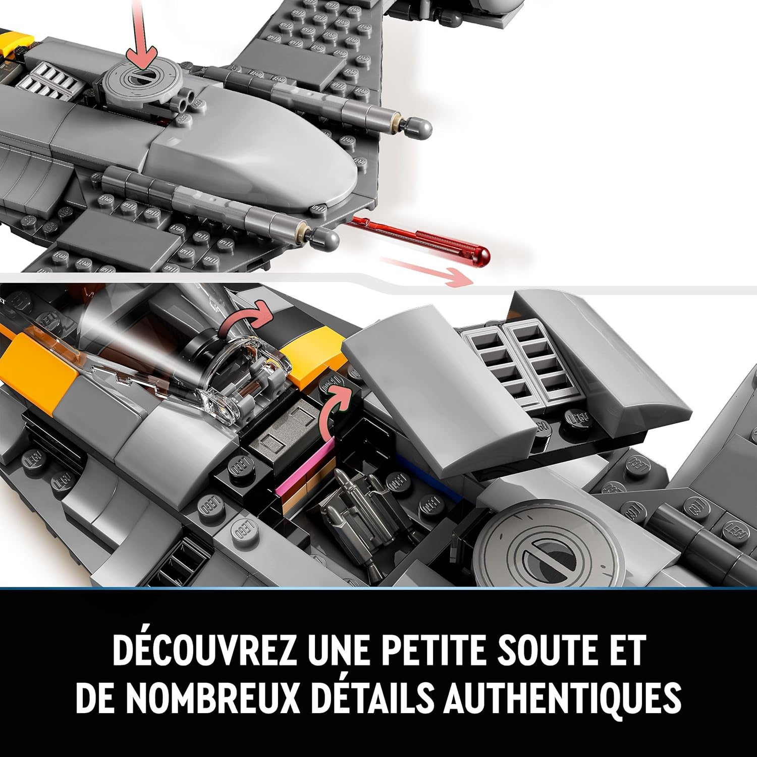LEGO Star Wars N-1 du Mandalorien avec figurines 75325 – Image 4