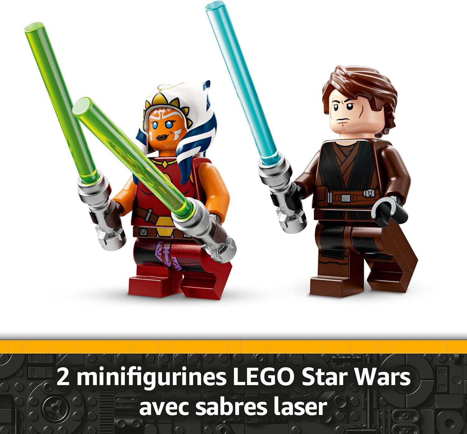 LEGO Star Wars 75401 Jedi Interceptor d’Ahsoka avec R7-A7 et Skywalker – Image 5