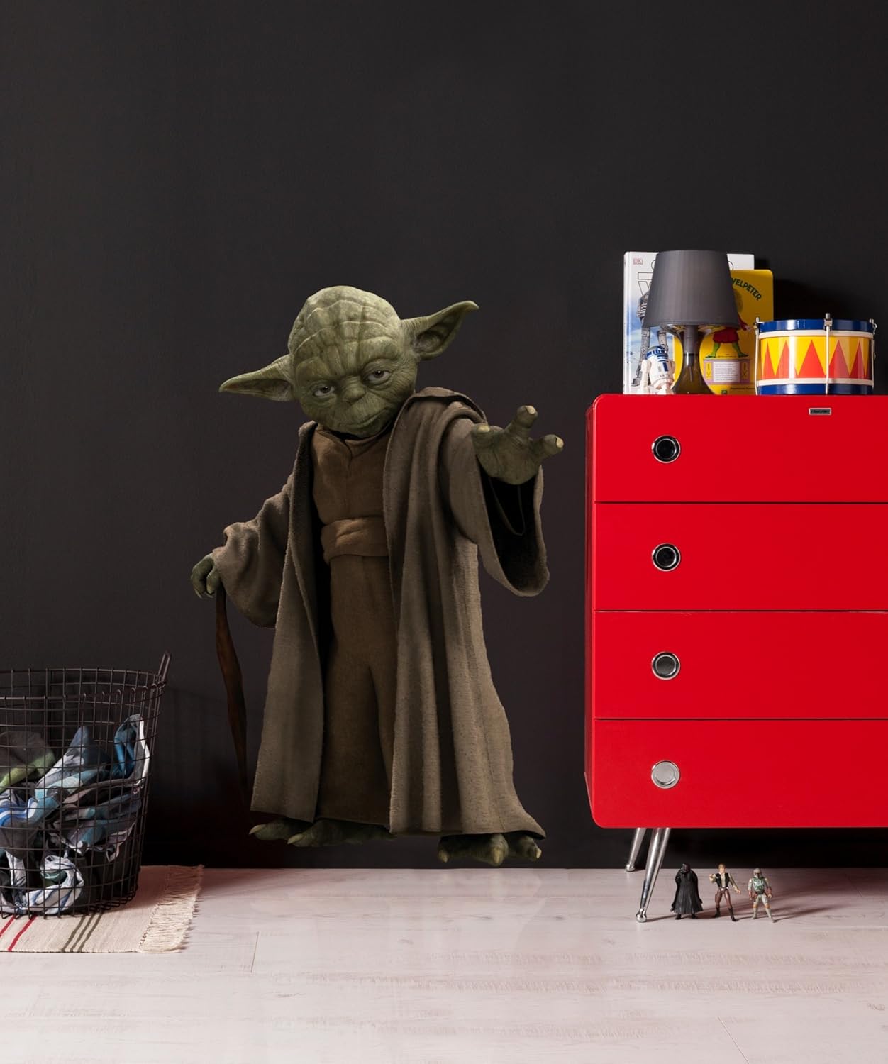 Sticker mural Star Wars Yoda réutilisable 100 x 70 cm – Image 2