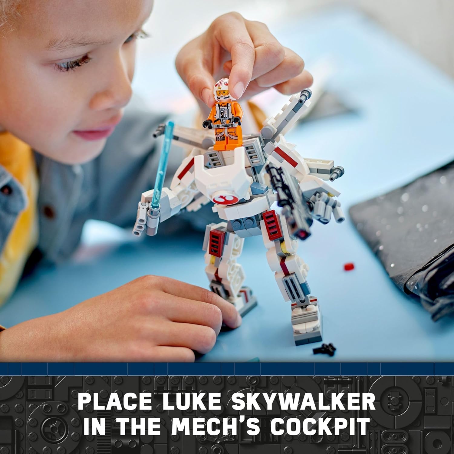 LEGO Star Wars X-Wing Mech de Luke Skywalker à construire – Image 3