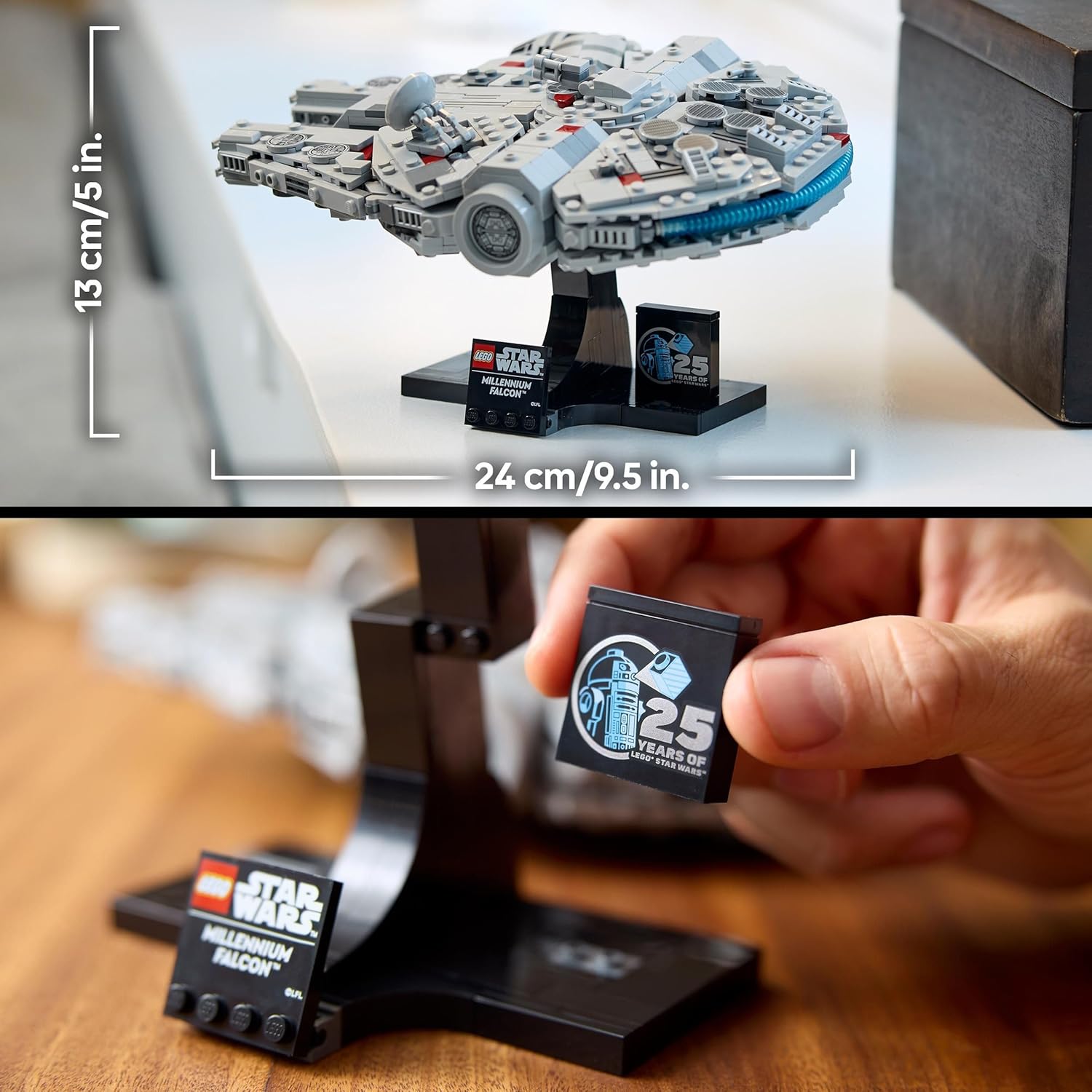LEGO Star Wars Millennium Falcon 75375 avec présentoir – Image 5