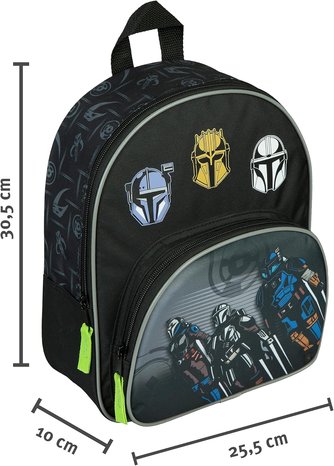 Sac à dos enfant Star Wars Undercover avec poche avant, ca. 30,5x25,5x10 cm – Image 4