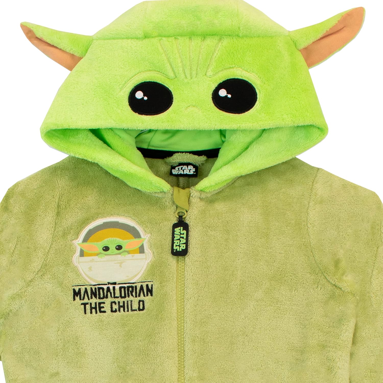 Kigurumi garçon Star Wars The Mandalorian à capuche oreilles 3D – Image 7