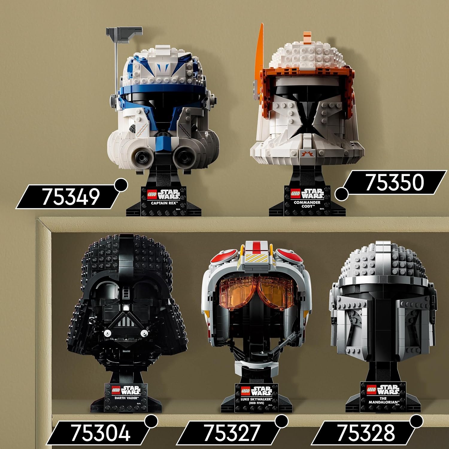 Casque LEGO Star Wars 75349 du Capitaine Rex, légion 501 – Image 7